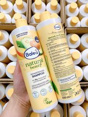 Dầu Gội Hữu Cơ Balea Natural Beauty - Phục Hồi Tóc Hư Tổn Với Bơ Xoài & Dầu Bơ - Vegan, Không Silicon, 400ml